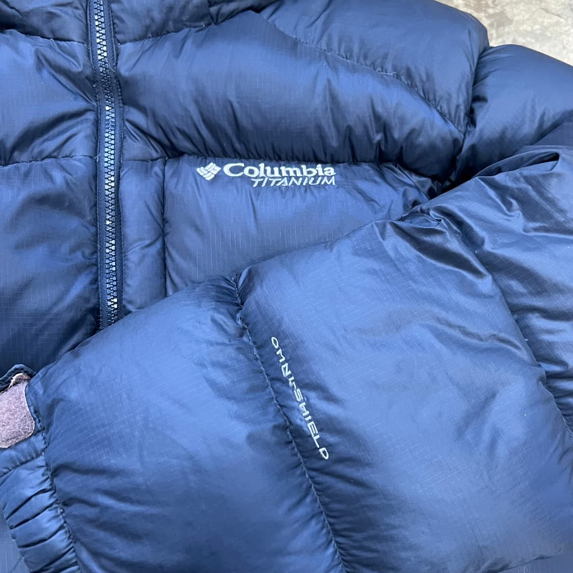 95) 컬럼비아 구스다운 패딩 점퍼 거위털 패딩 고프코어 상품이미지7