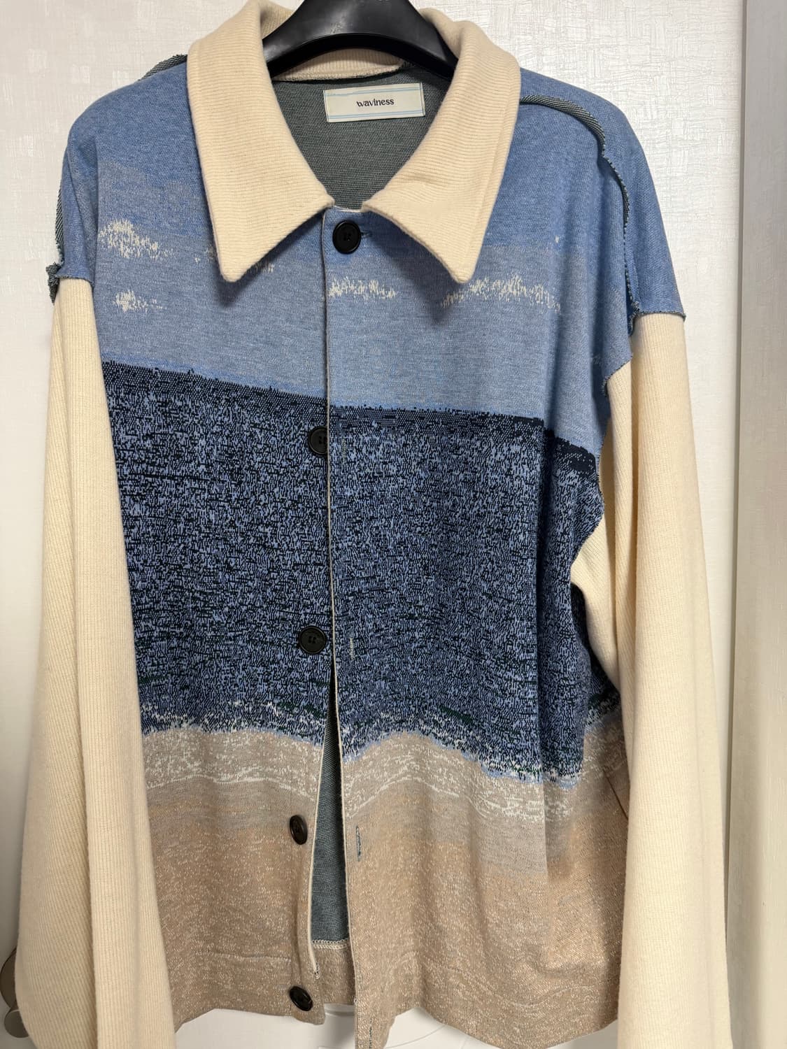 웨이비니스 파도가디건 상품이미지1