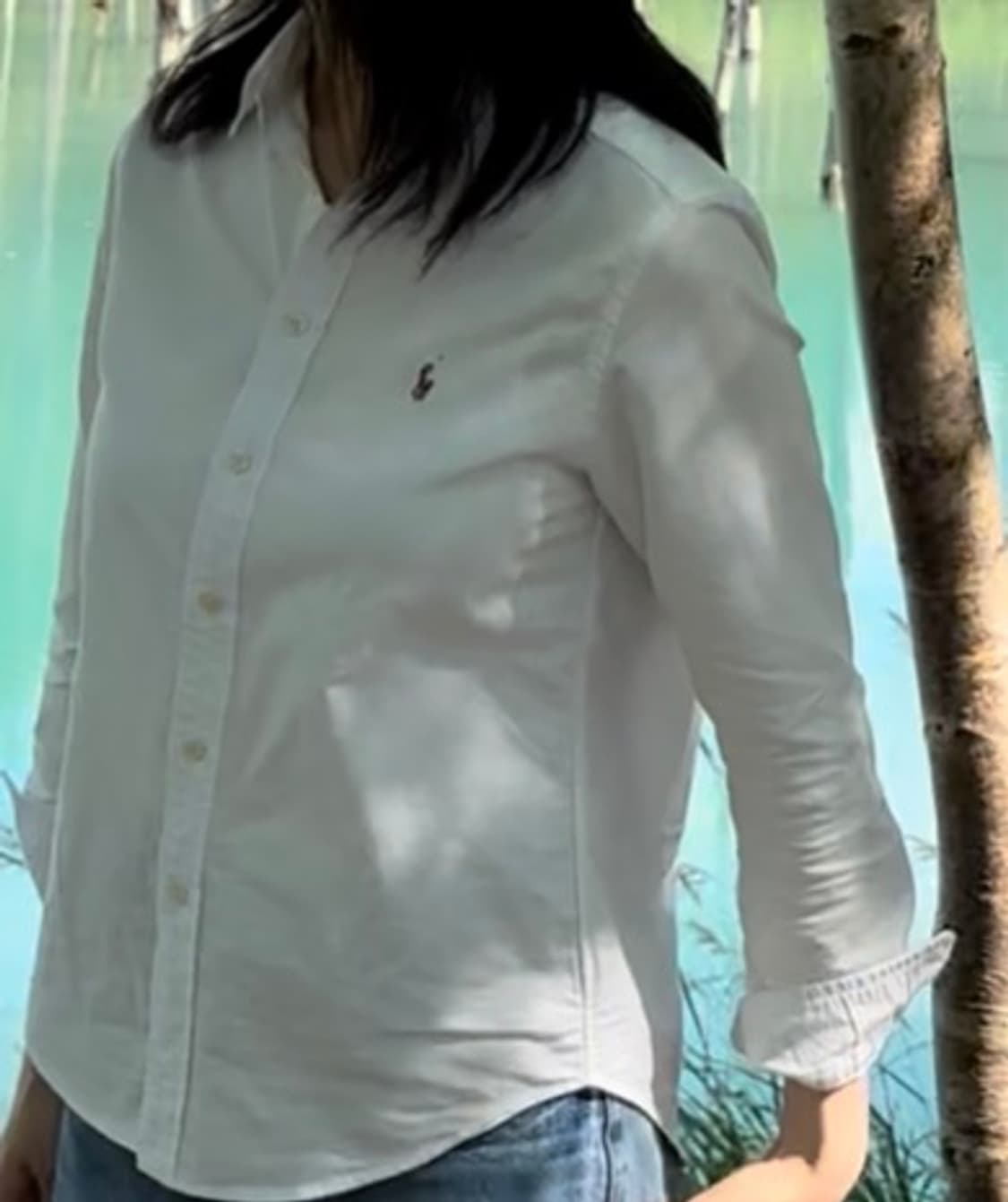 폴로 랄프로렌 화이트 옥스포드 셔츠M10.12 상품이미지2