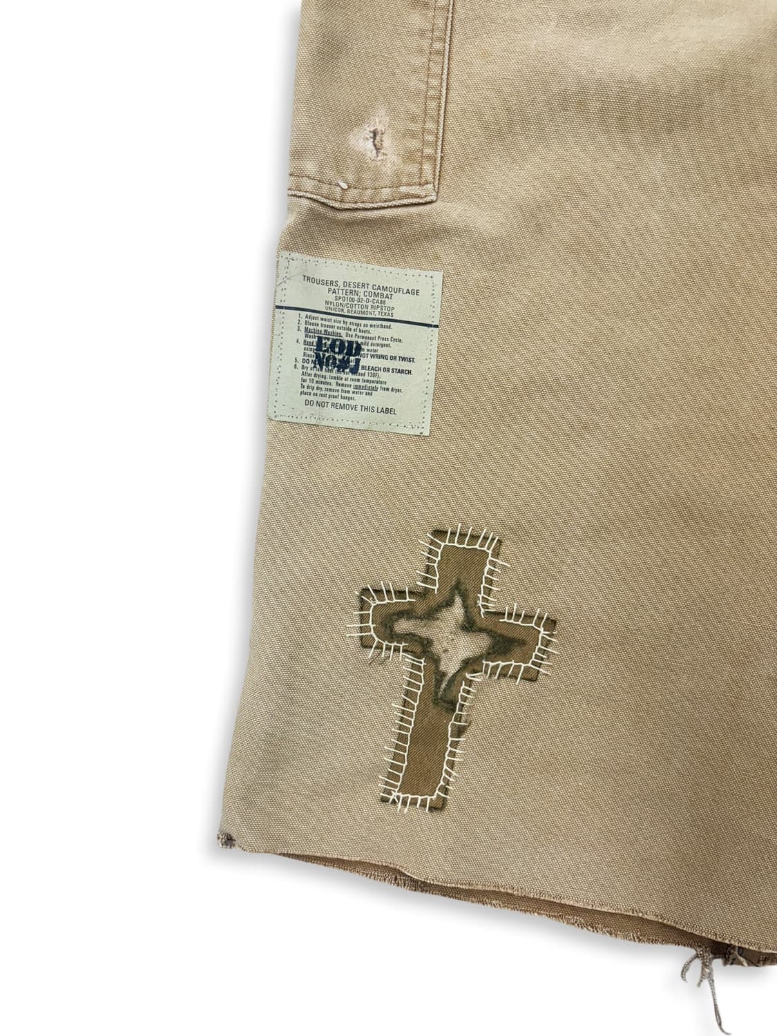 Carhartt Boro Sashiko Distressed Shorts 상품이미지8