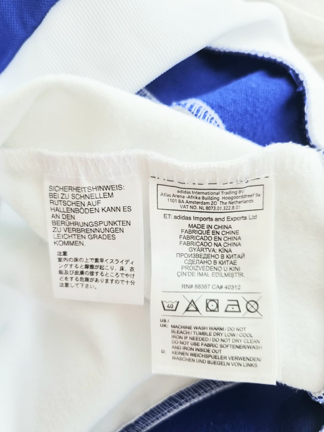 남성 단종 아디다스 15-16 첼시 FC 스웻탑 축구복 풋살복 트레이닝탑 상품이미지10