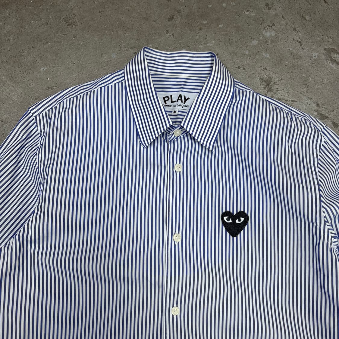 꼼데가르송 스트라이프 셔츠[2412] 상품이미지2