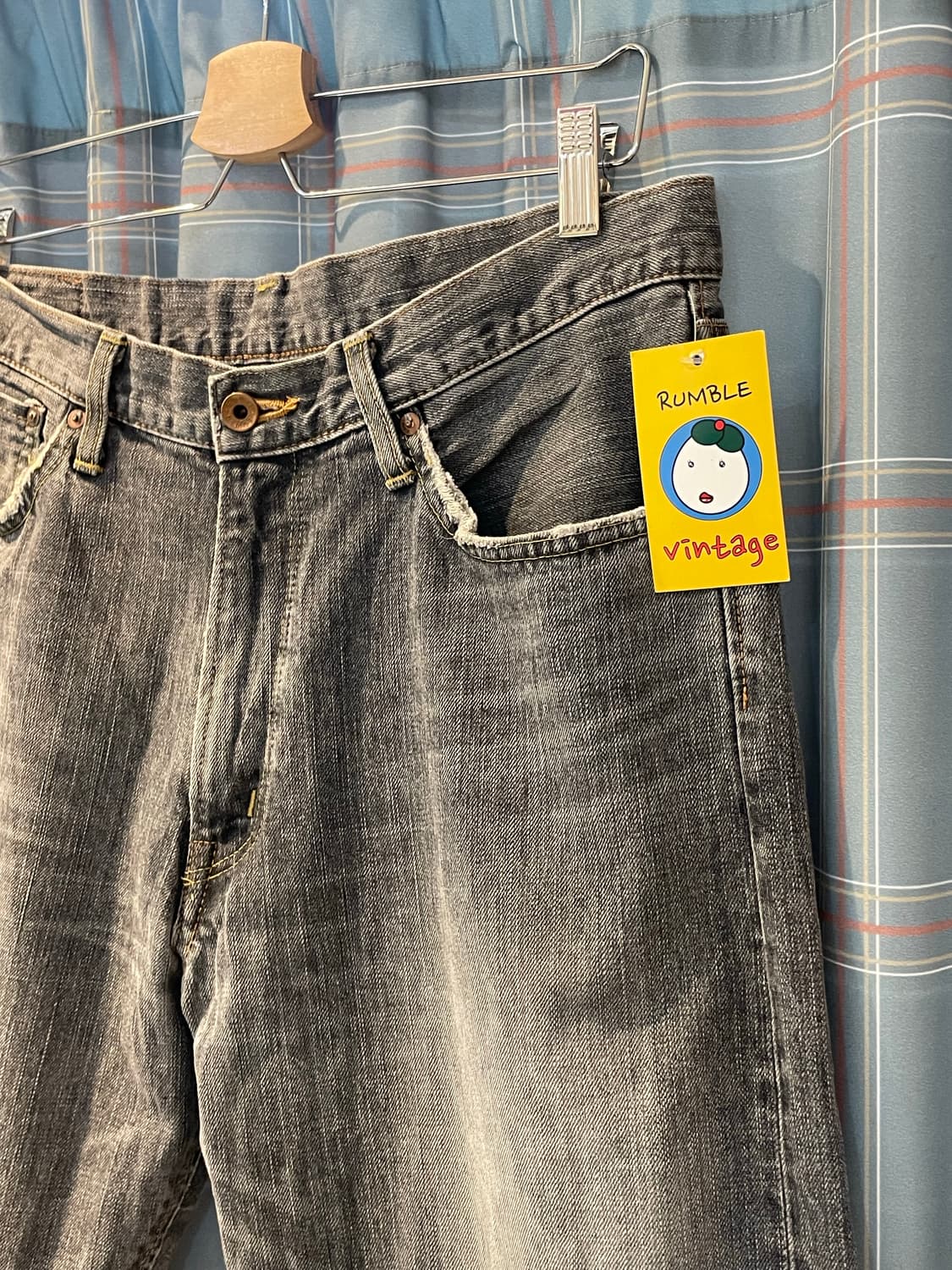 에드윈 505z 셀비지 오렌지탭 34x34 상품이미지6