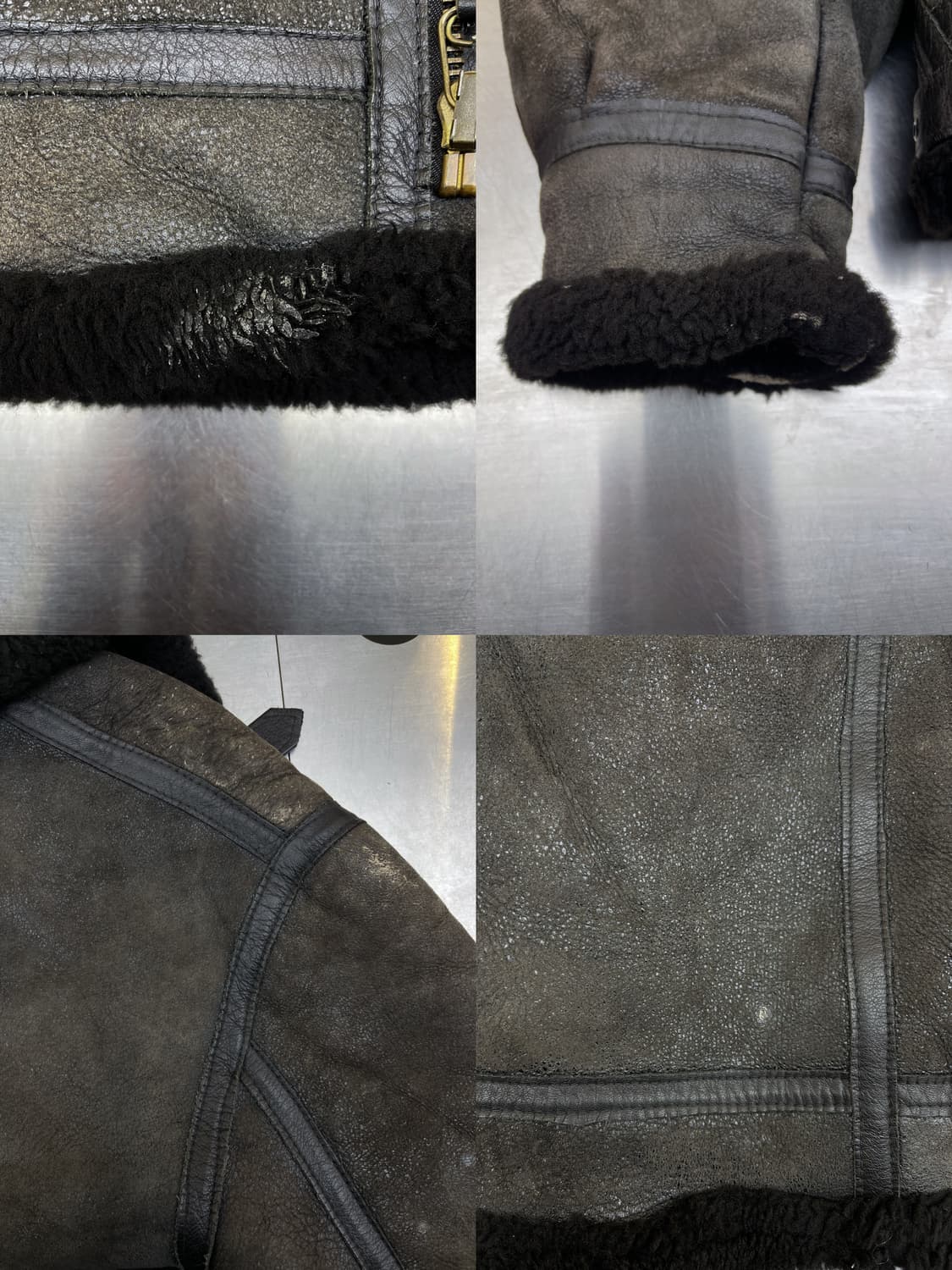 쇼트 Bros USAF 타입-3 무스탕 상품이미지10