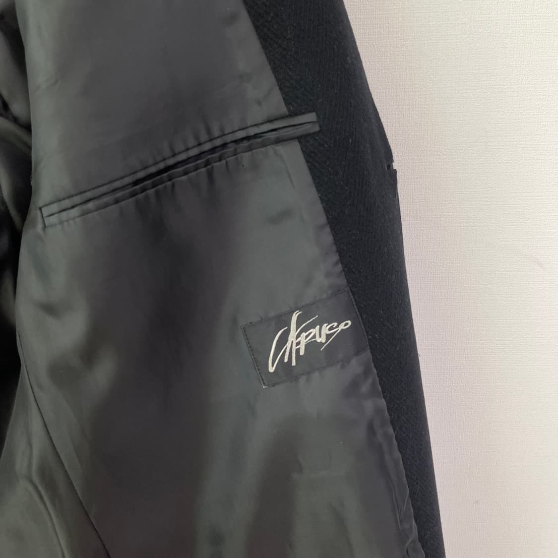 카루소 이태리 원단 맞춤 울코트 110 상품이미지9