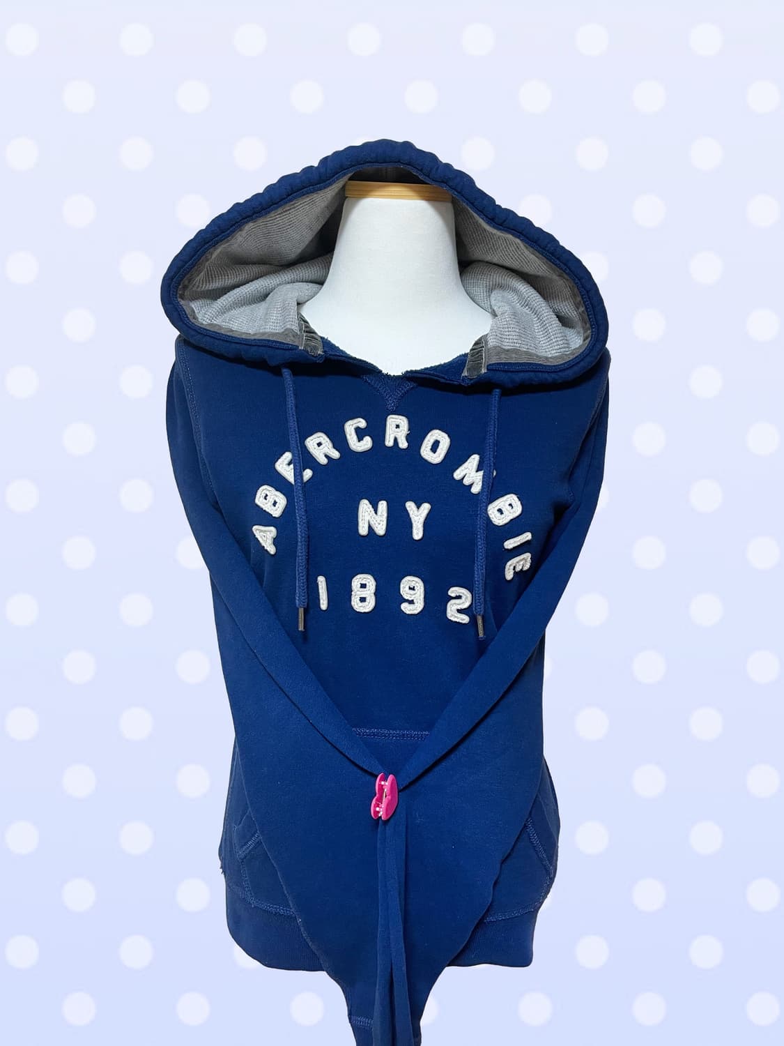빈티지 아베크롬비 블루 후드티(s) 상품이미지2