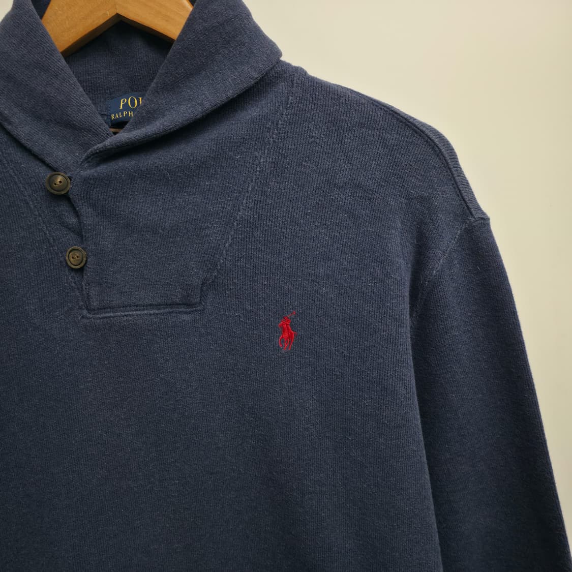 [S] 폴로 랄프로렌 숄카라 니트 스웻셔츠 상품이미지4