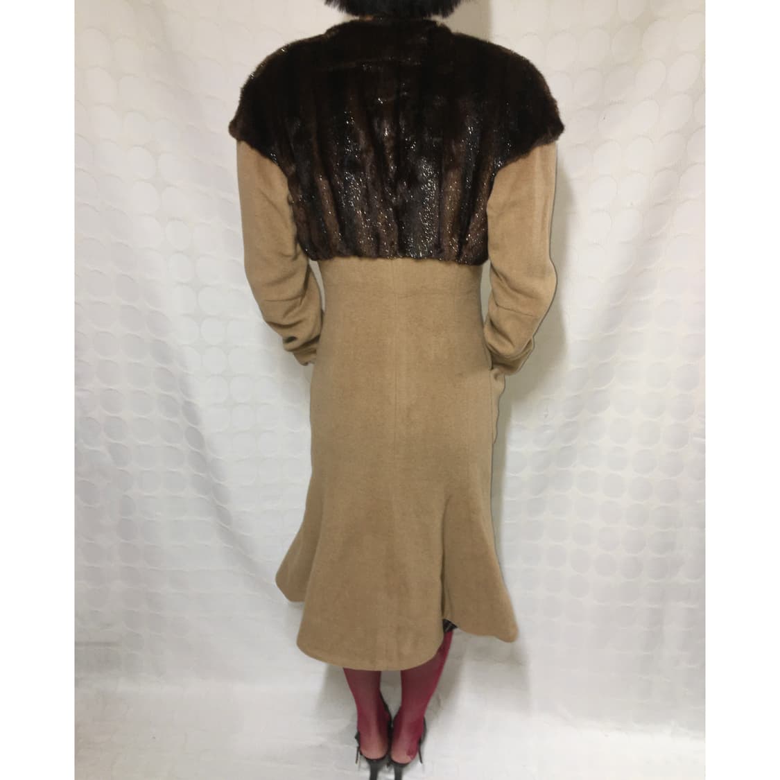 vivienne westwood 퍼 아머 울 머메이드 코트 상품이미지5