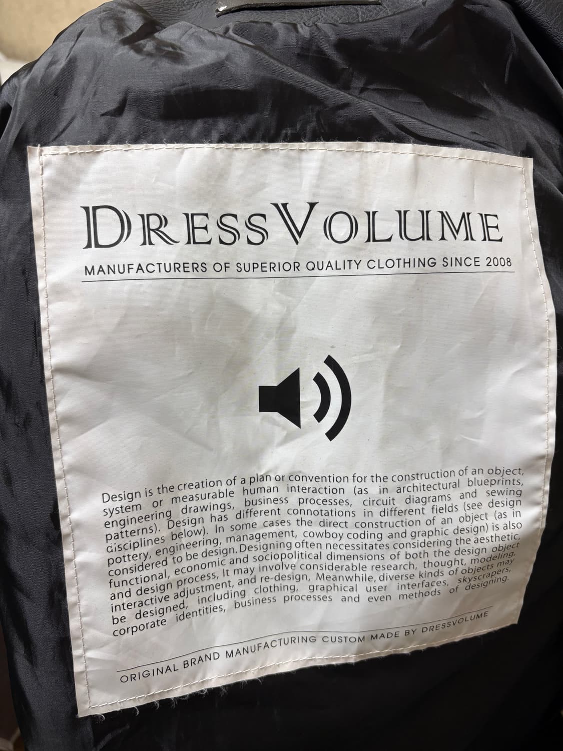 DressVolume 라이더 자켓 상품이미지3