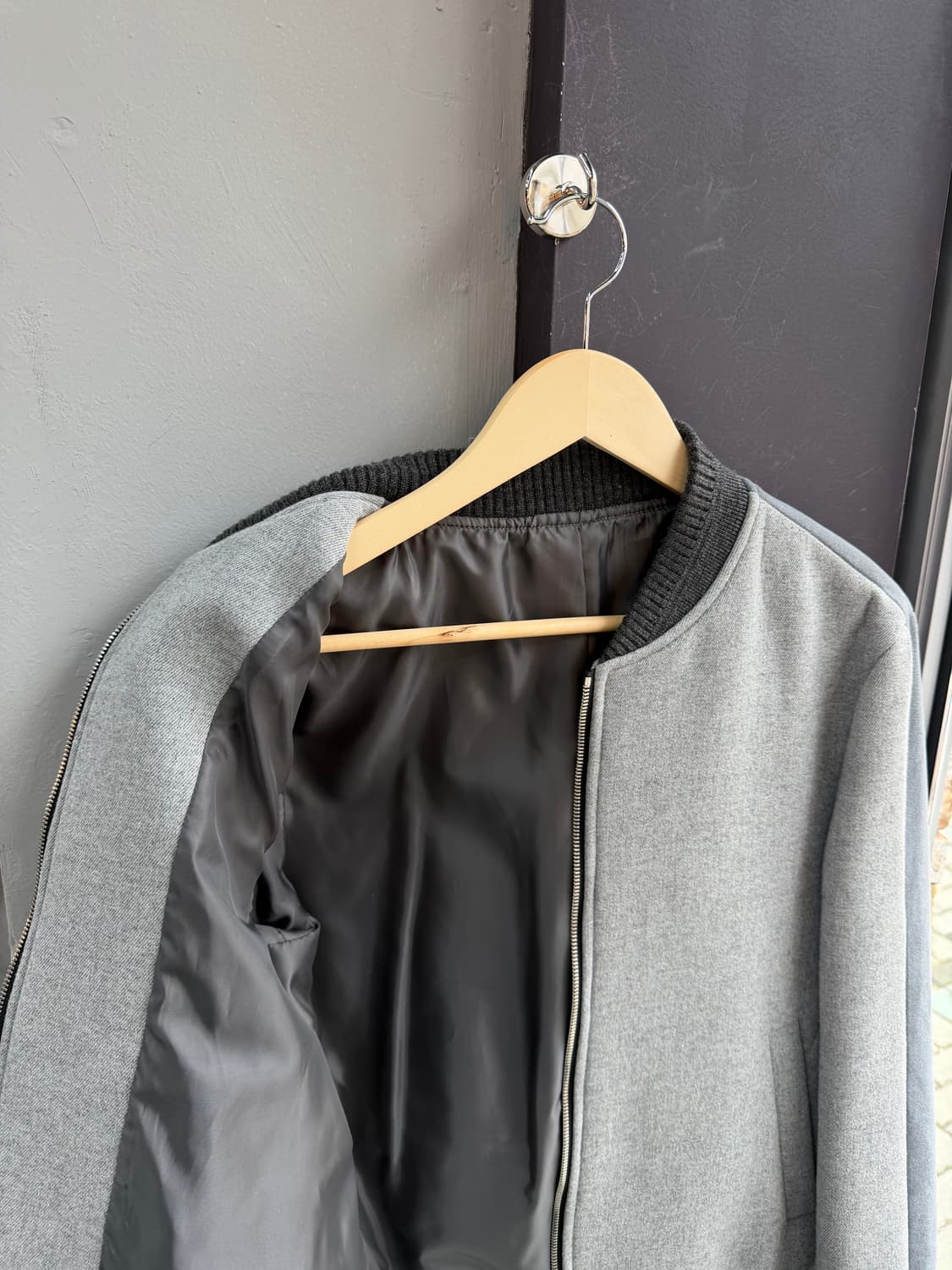 95/ 시스템옴므 투톤 스웨이드 블랜딩 집업 상품이미지5