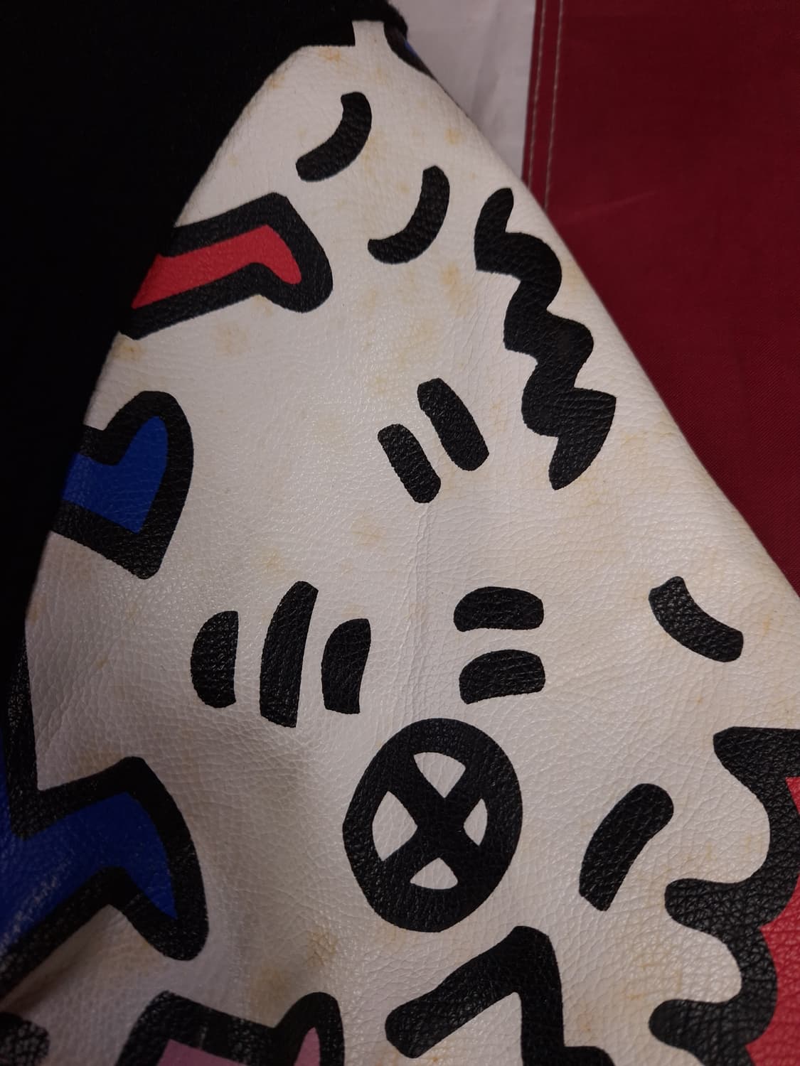 오리지날 조이리치 x 키스해링 바시티 자켓 상품이미지6