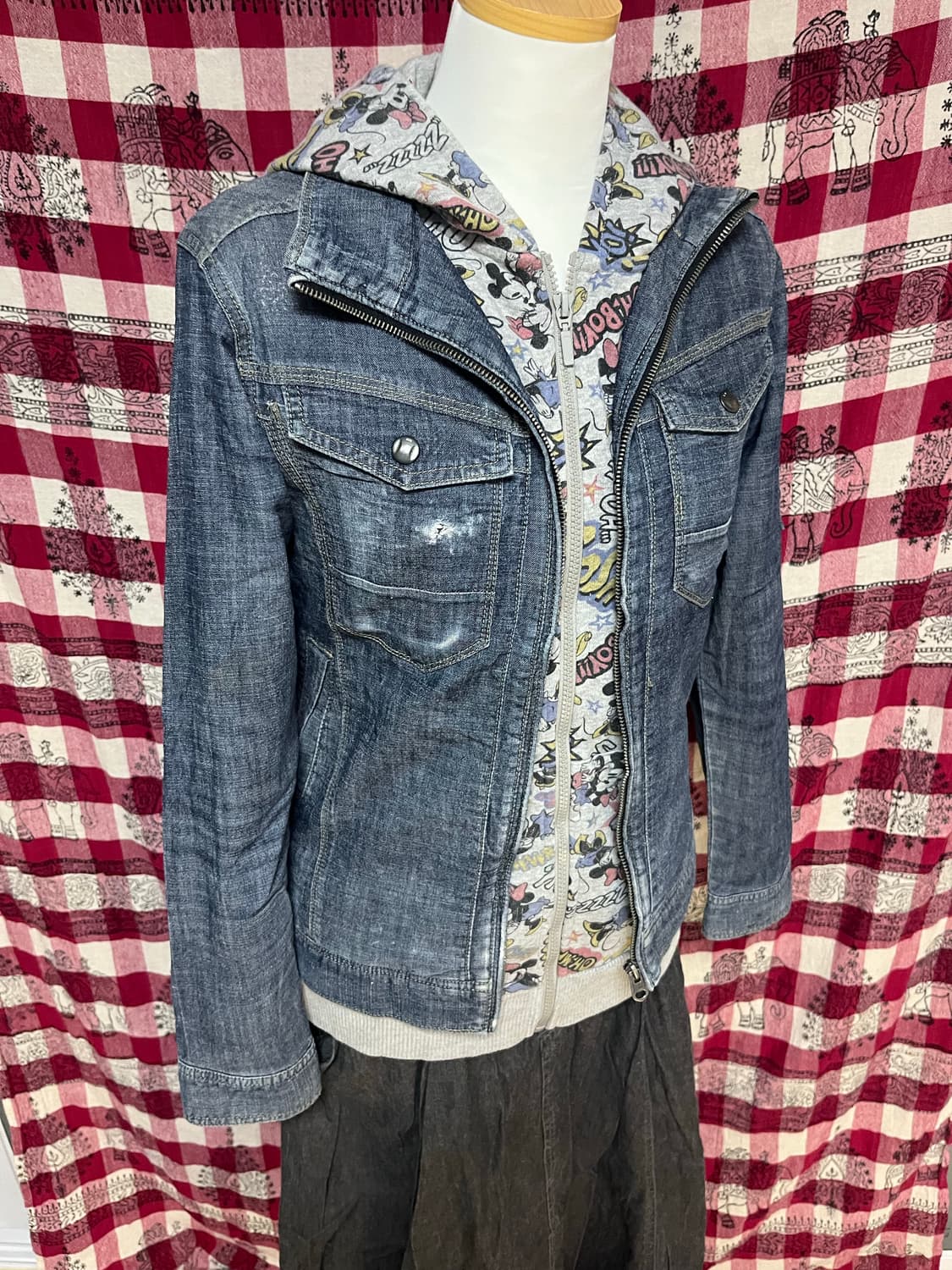 Evenriver 데님 자켓 상품이미지3