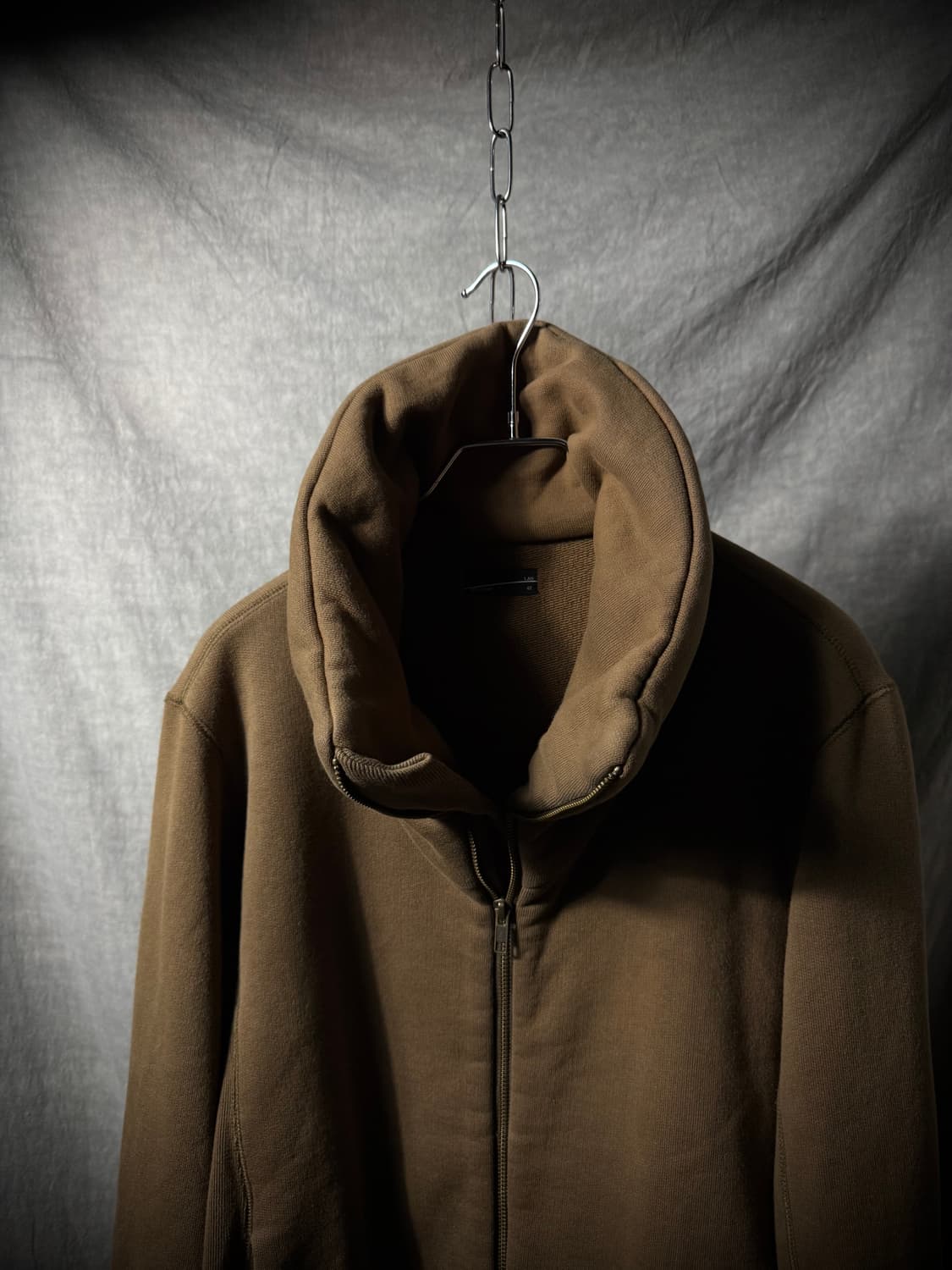 LAD MUSICIAN High Neck Sweat Zip Jacket  상품이미지5