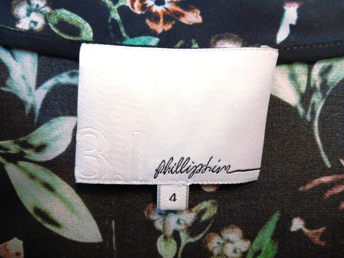 3.1 Phillip Lim 플로럴 실크 캡소매 블라우스 (Silk 10 상품이미지3