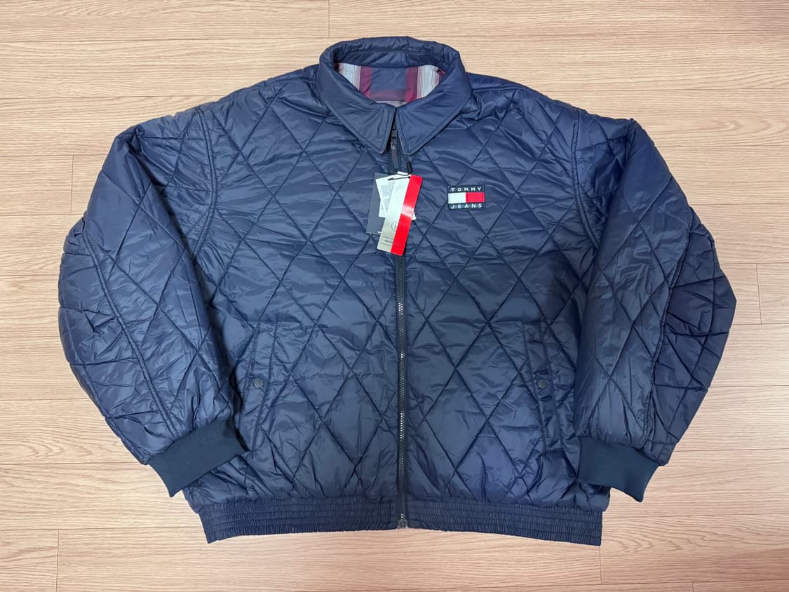 (새상품) 타미진스 리버시블 체크 헤링본 자켓 XXL 상품이미지5