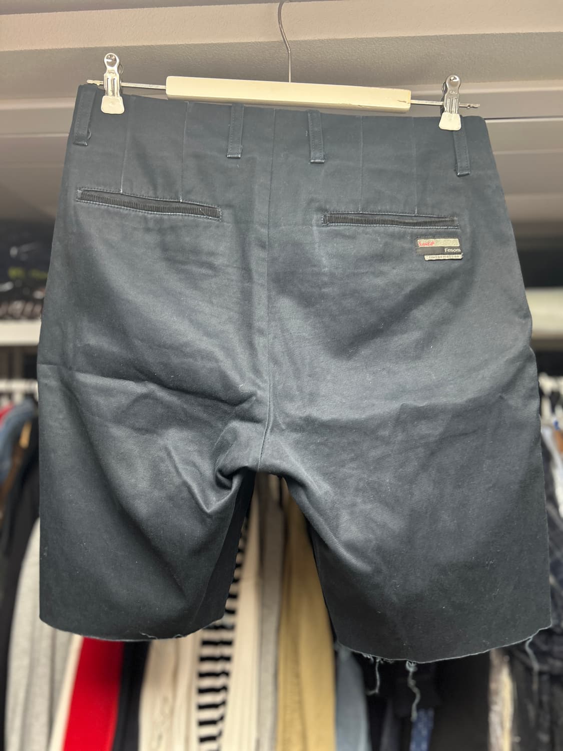 후지와라 히로시 X 리바이스 FENOM 네이비 컷오프 쇼츠 34 상품이미지5