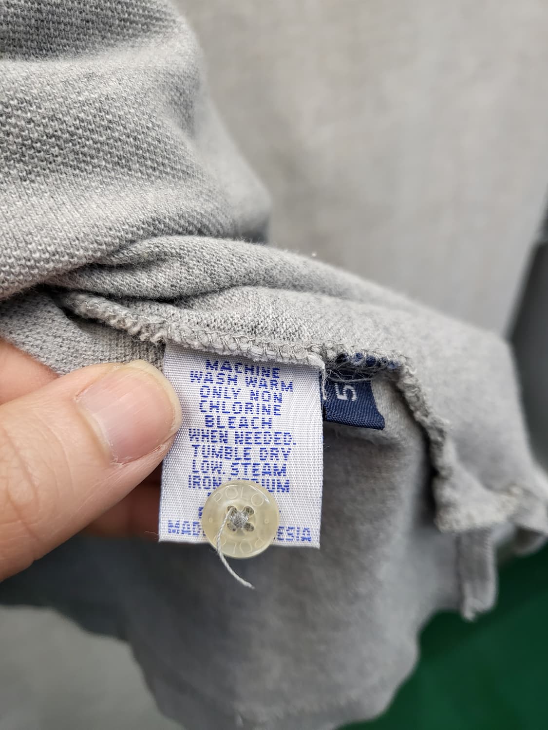 폴로 랄프로렌 빅포니 반팔 카라티 그레이 상품이미지4