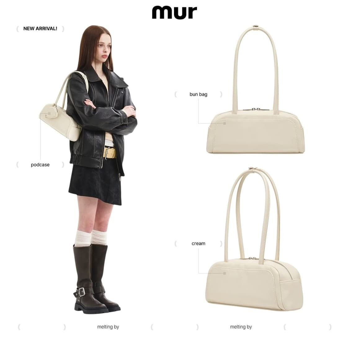[mur] 무르 번백 크림 양도 윈디백 토트백 가방 백 크로스백 에코백 상품이미지7