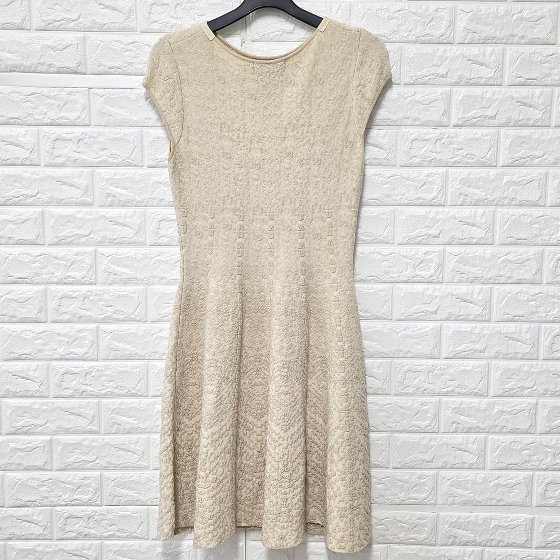 택포) 한섬 마인 MINE 니트 원피스 아이보리 상품이미지4