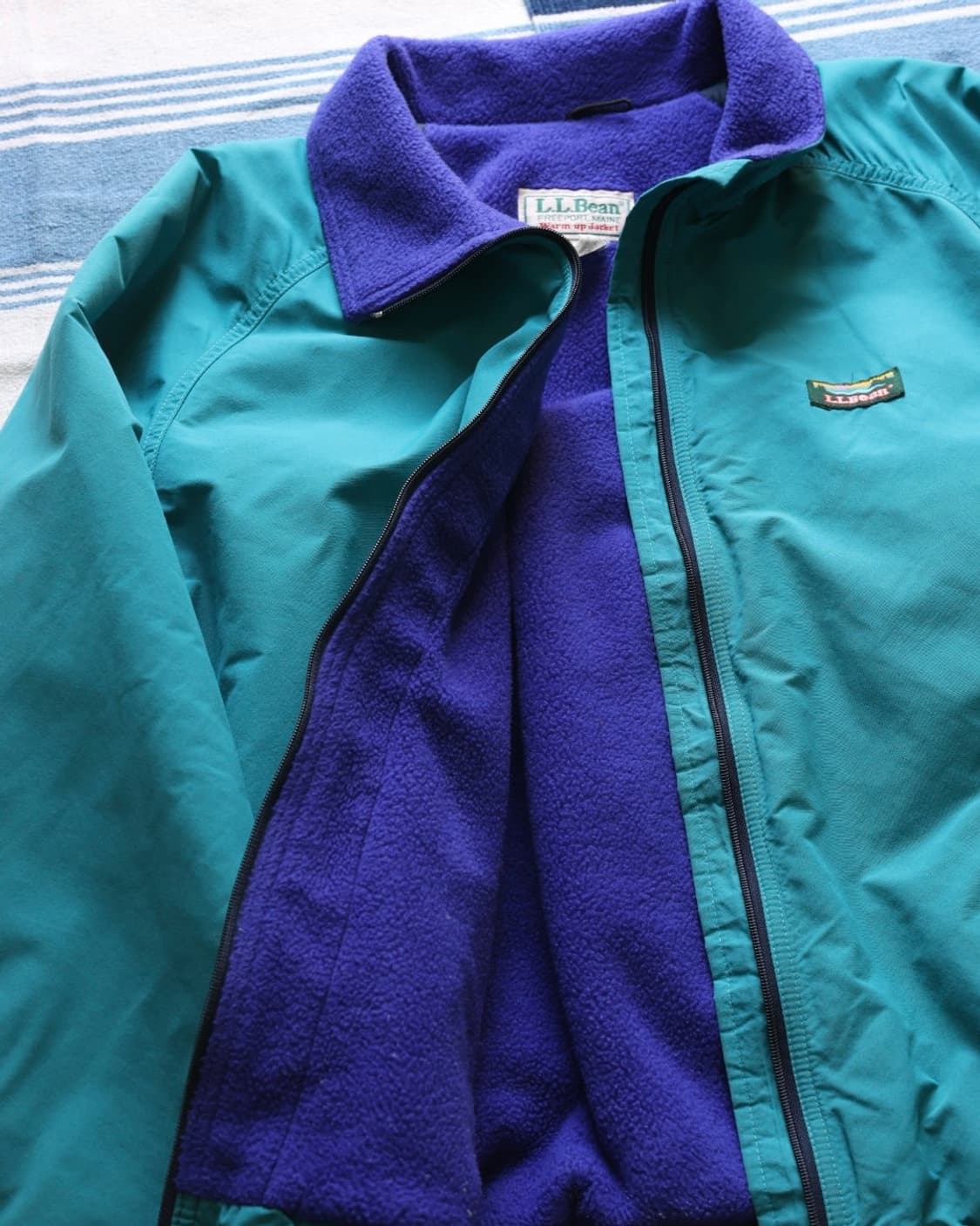 엘엘빈 80s 웜업 자켓(2pcs) 상품이미지8