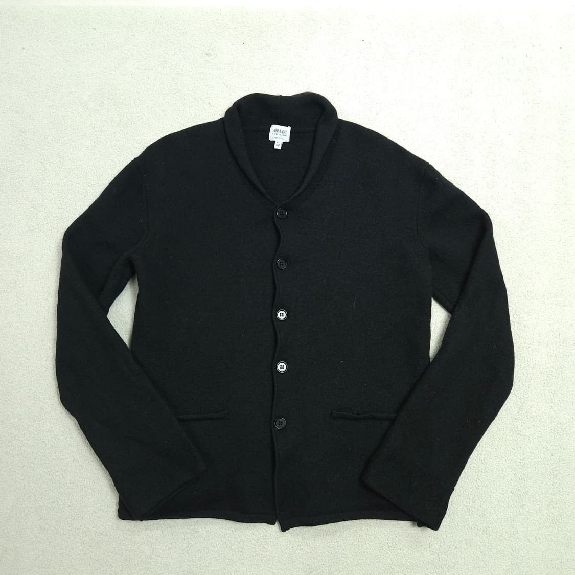 90s 알마니 꼴레지오니 울 가디건 상품이미지2