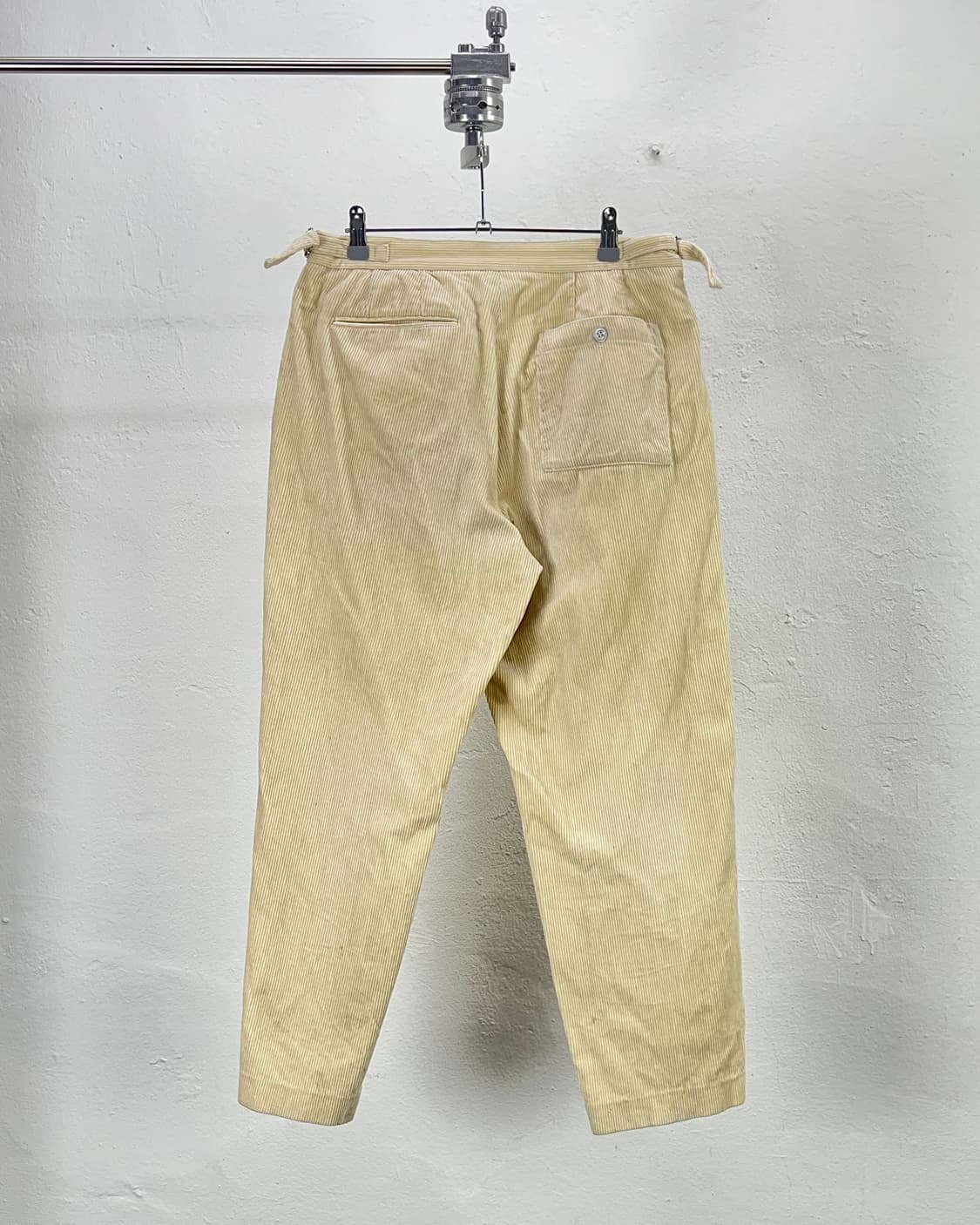 헤리티지 플로스 아이보리 골덴 코듀로이 트라우저 팬츠 상품이미지6