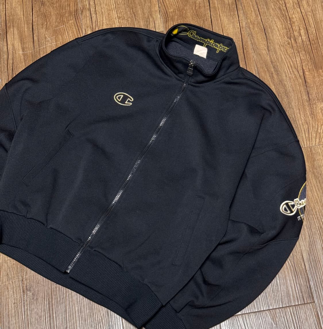 챔피온 올드스쿨 자수 블루종 져지 상품이미지1