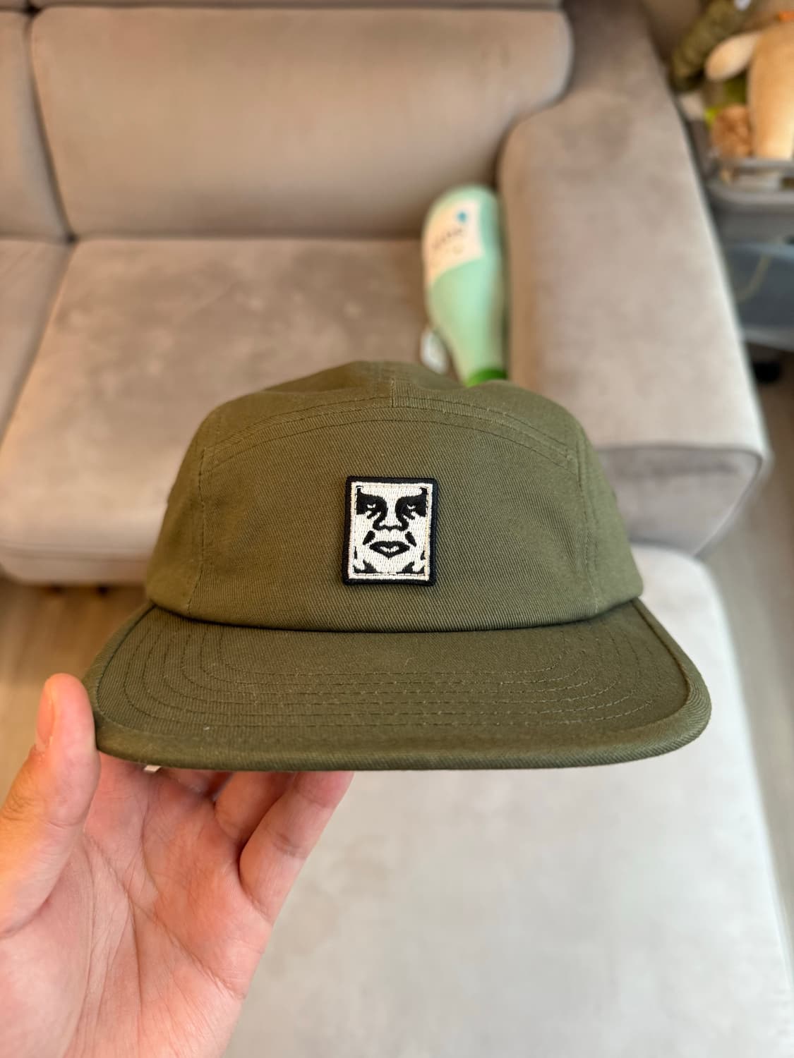 오베이 캠프캡 카키 상품이미지1