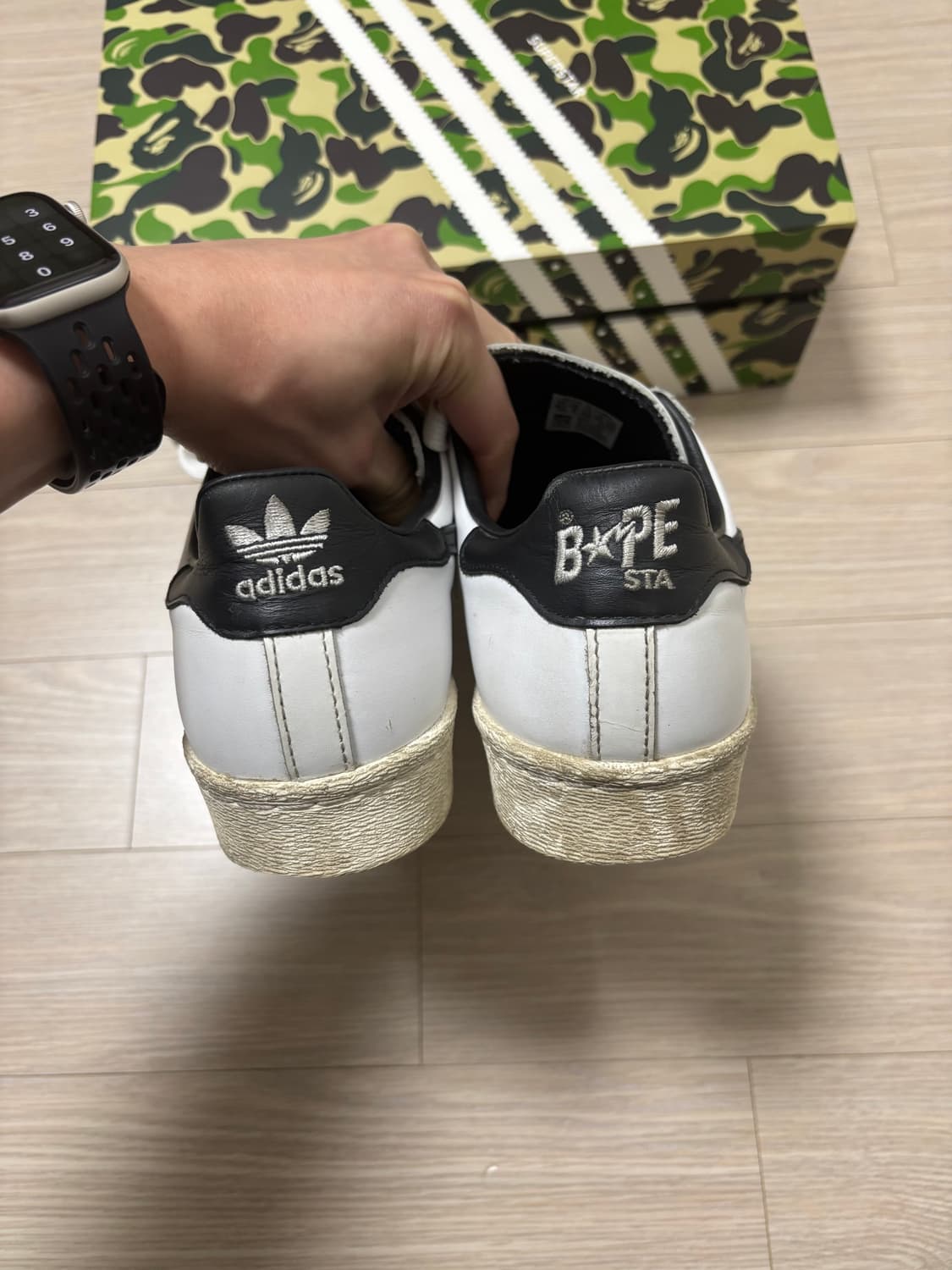 (265) 아디다스 베이프 슈퍼스타 상품이미지6