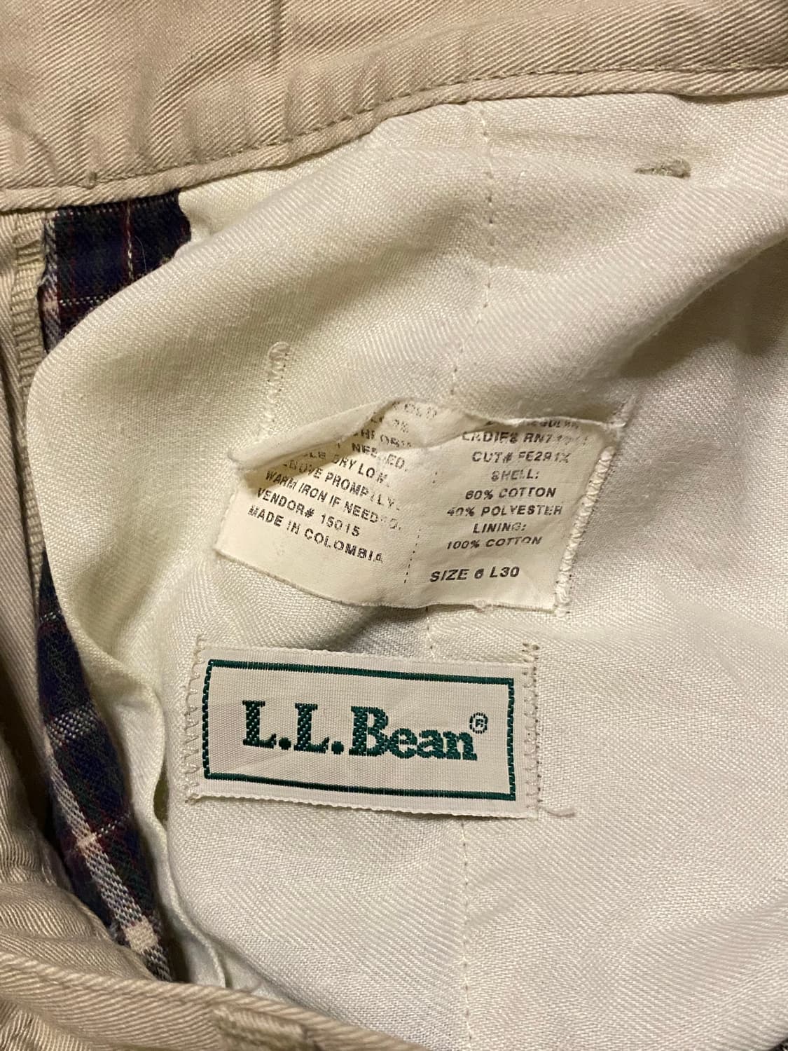 LL Bean 90s Chino Pants 상품이미지5