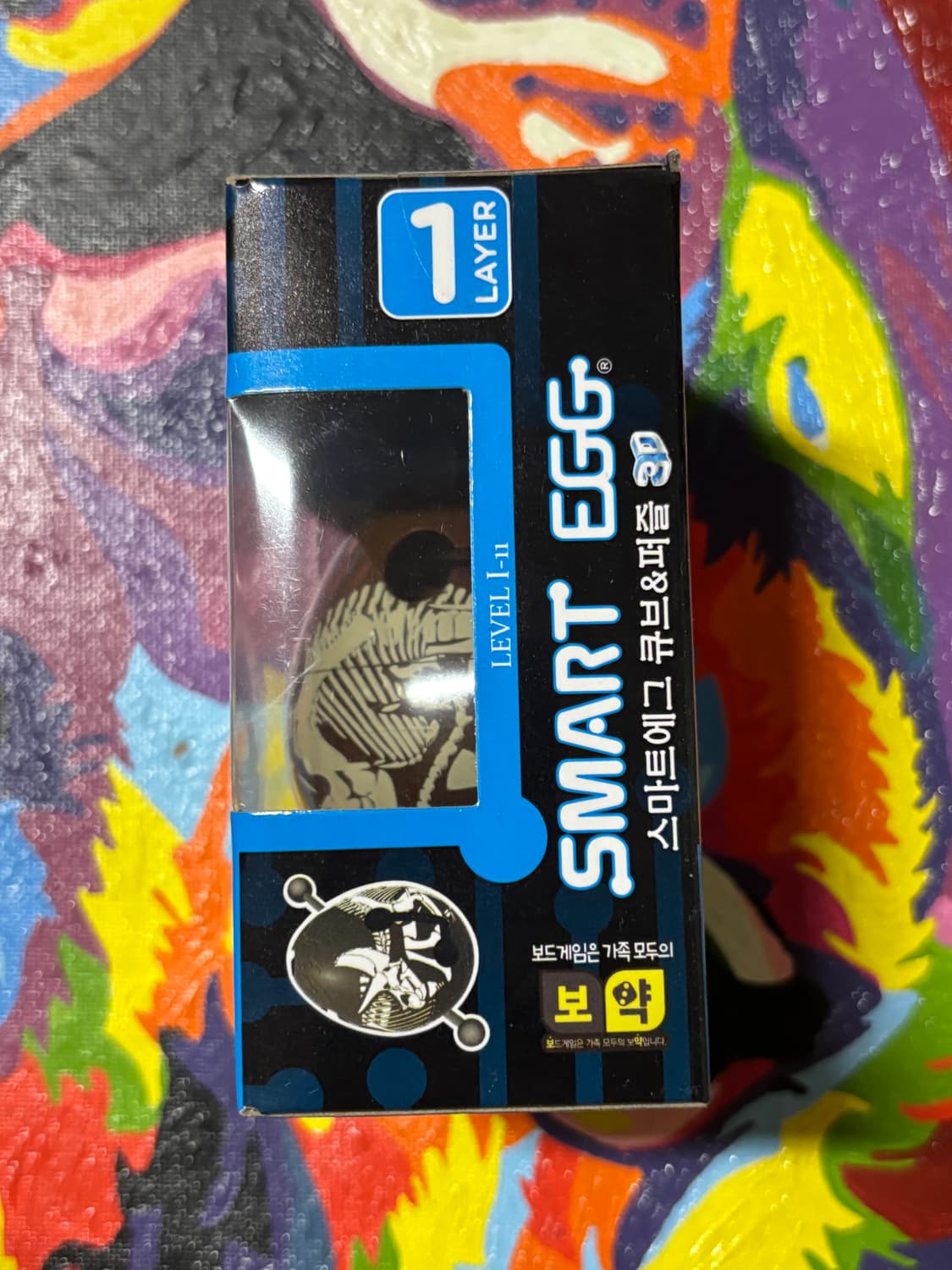 미사용) 스마트에그 큐브 퍼즐 다이노 공룡 창의력 장난감 인테리어 소품  상품이미지3