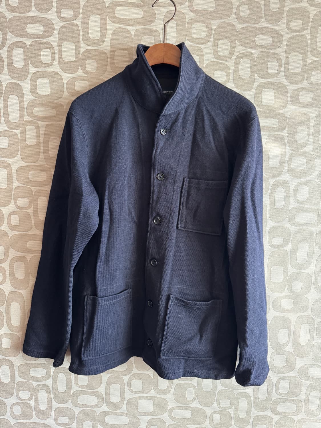 엔가 엔지니어드 가먼츠 숄카라 울 가디건 자켓 L 상품이미지1