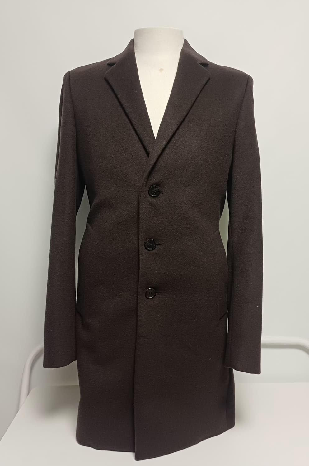 SOLID HOMME 16FW 캐시미어50 롱코트 / 95 / 상태 상급 상품이미지1