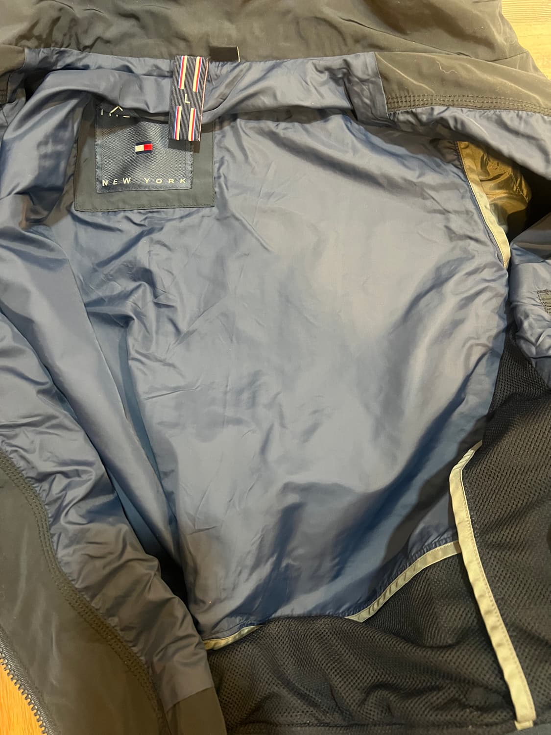 타미힐피거 남성 네이비 바람막이점퍼 간절기점퍼 상품이미지5