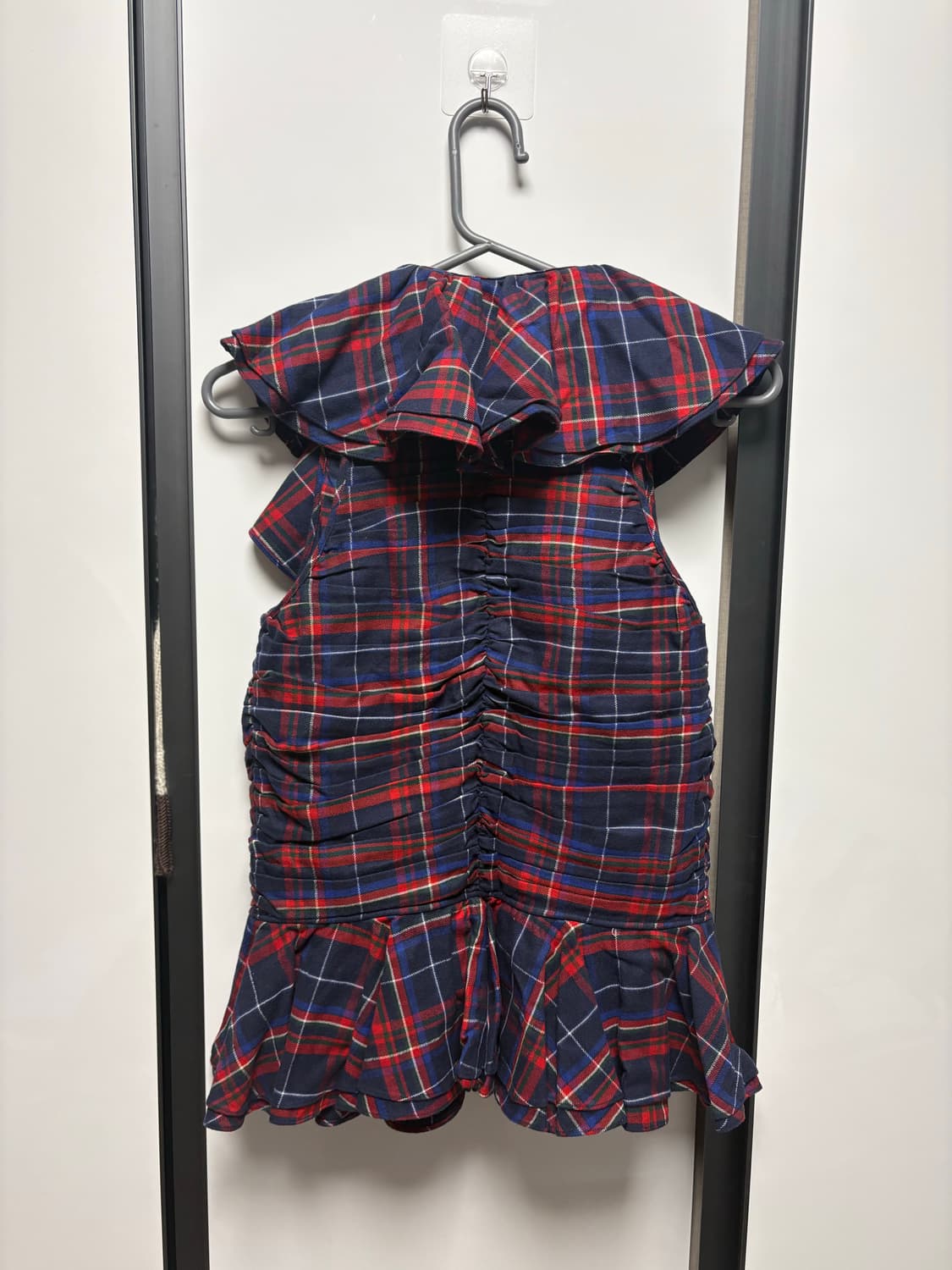 랄프로렌 체크 슬리브리스 상품이미지2