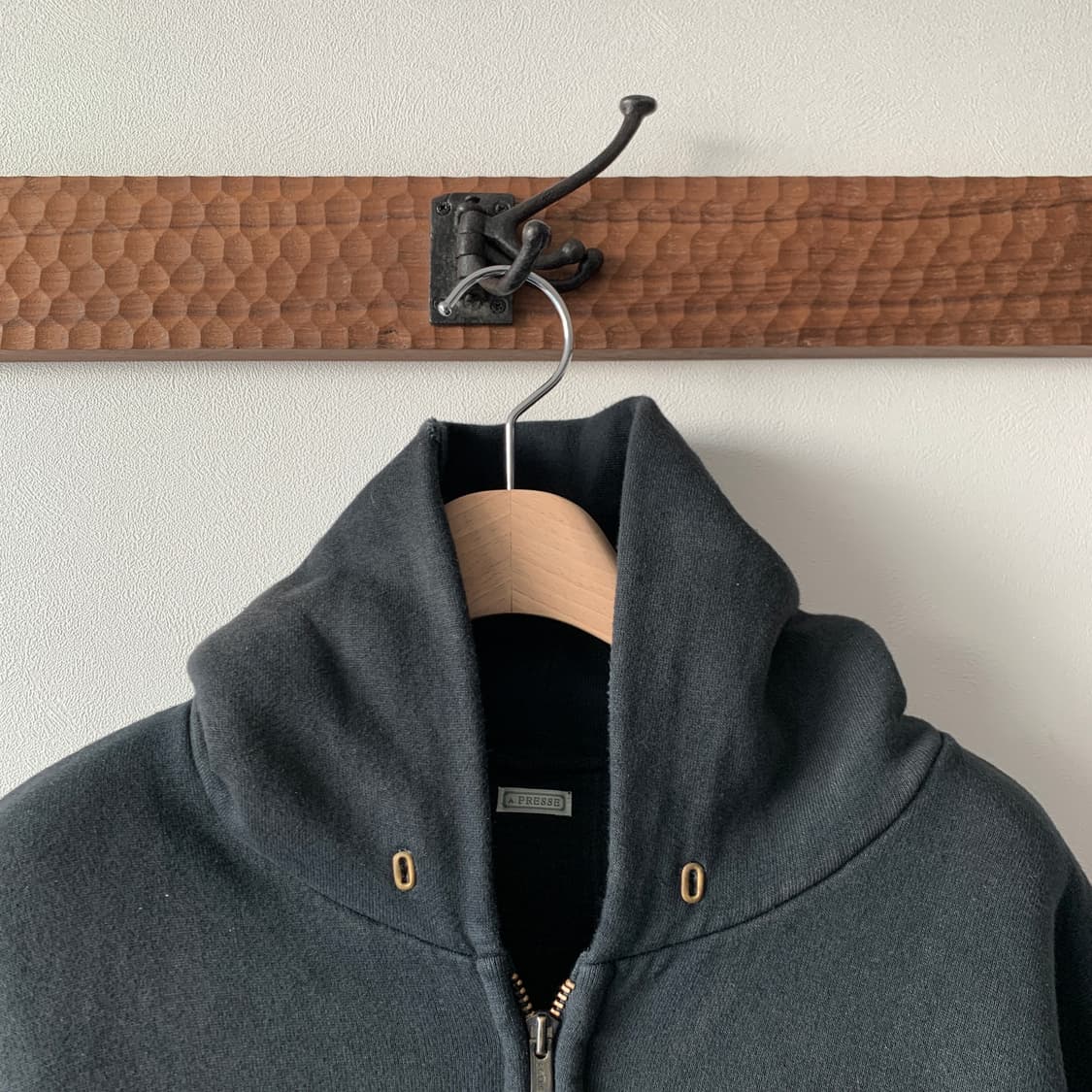 25ss 빈티지 스웻 후드집업 상품이미지4