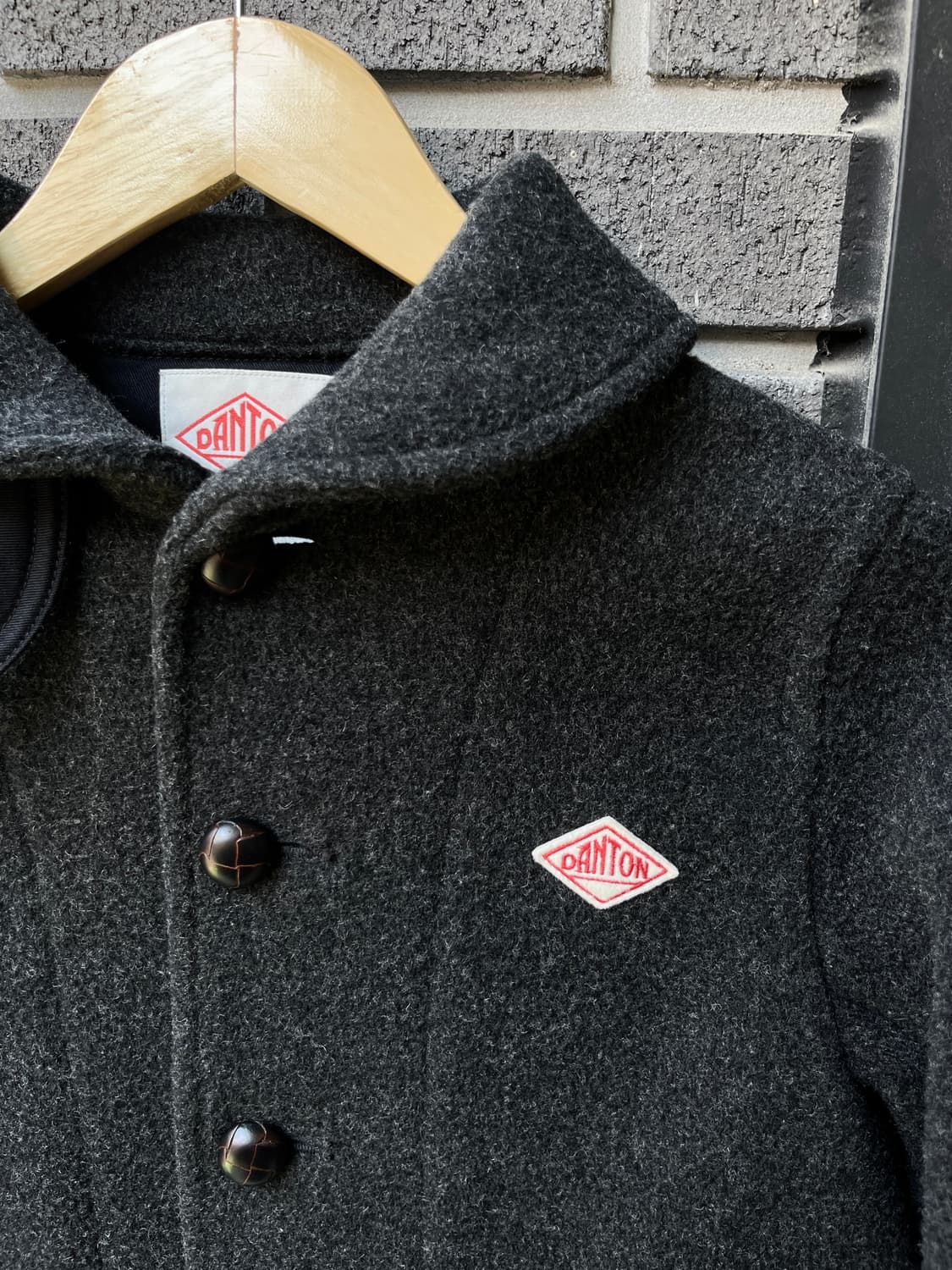 Danton 단톤 울 코트 다크그레이 34 상품이미지3