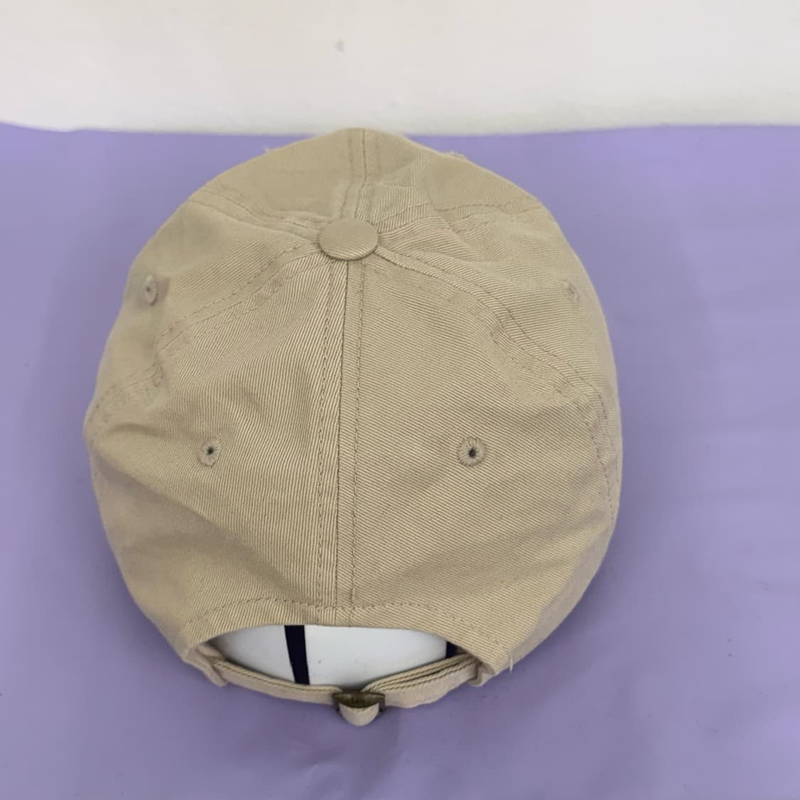 Lee 리 스몰 로고 베이지 볼캡 os 상품이미지3
