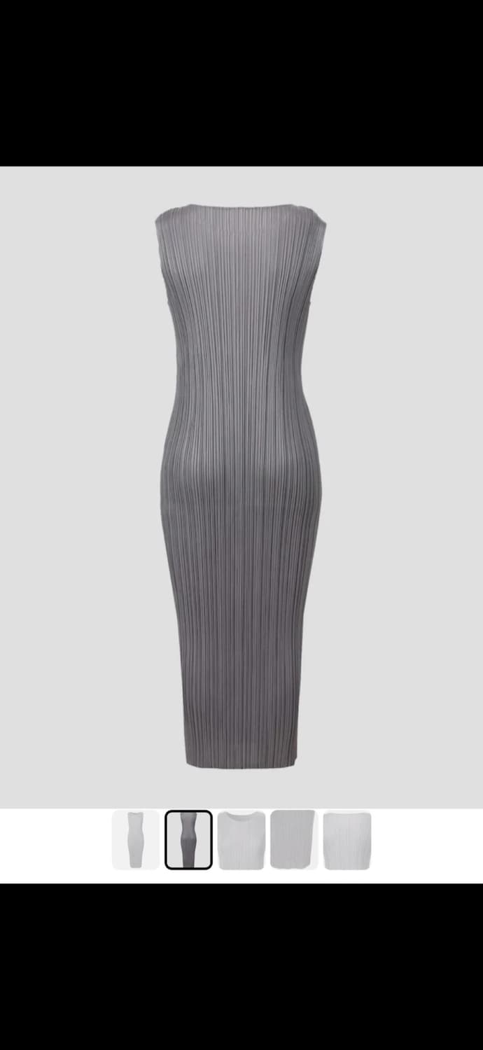 플리츠플리즈 베이직 원피스  상품이미지2