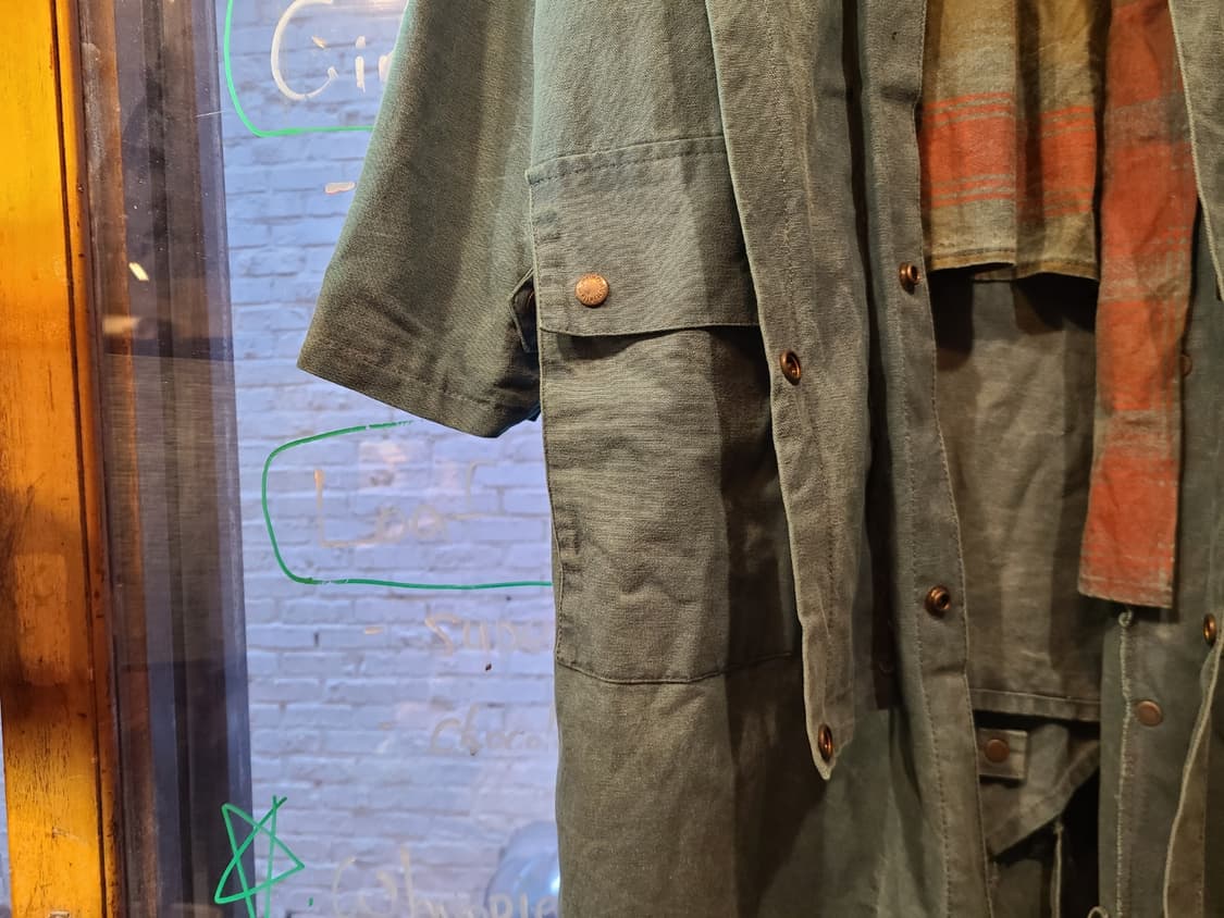 90'S 호주 수렵용아웃도어 코트  상품이미지4