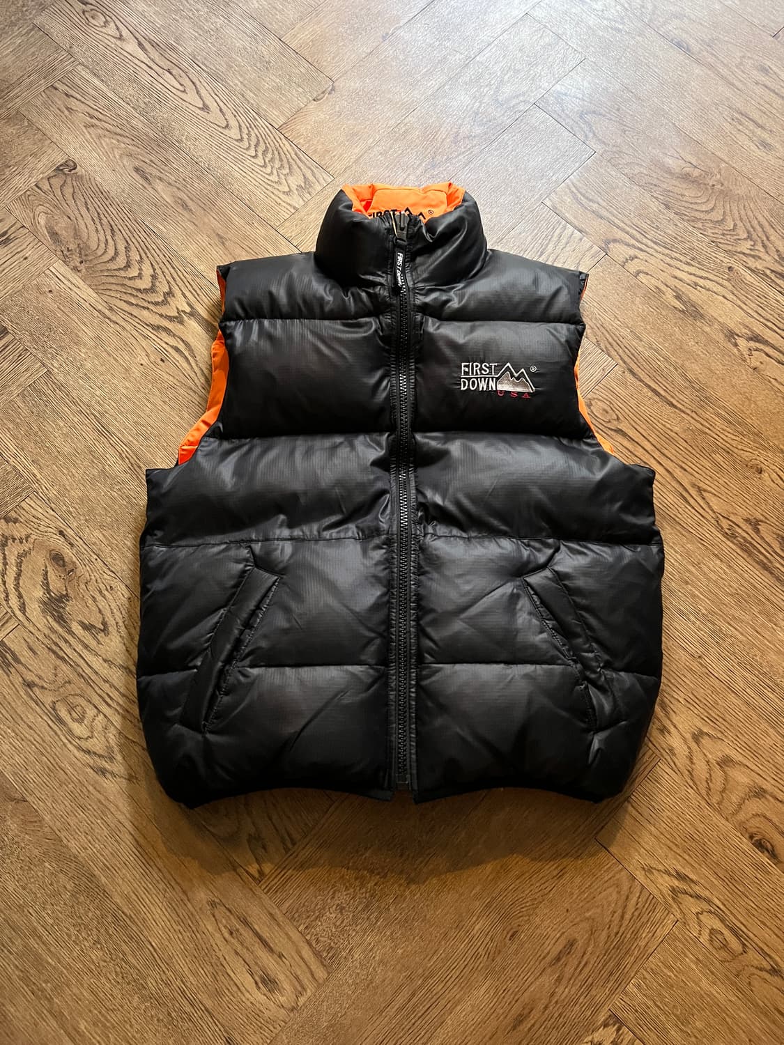 [L]First Down 퍼스트다운 리버시블 다운 베스트 상품이미지2