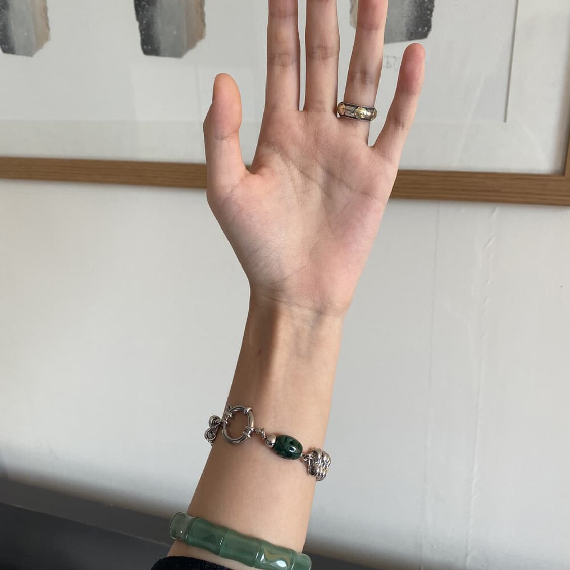 산리 Backbone gemstone bracelet 상품이미지3