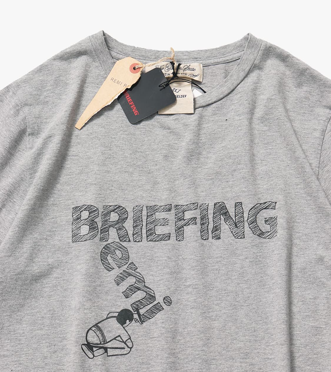 REMI RELIEF X BRIEFING - DAMAGE T SHIRT 상품이미지2