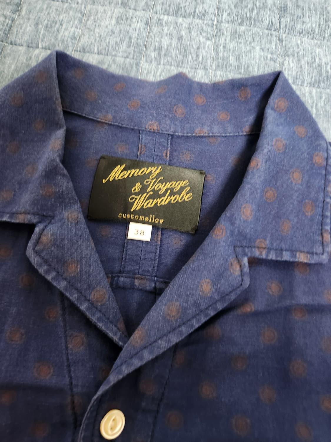 커스텀멜로우 린넨 쿠반 셔츠 상품이미지1