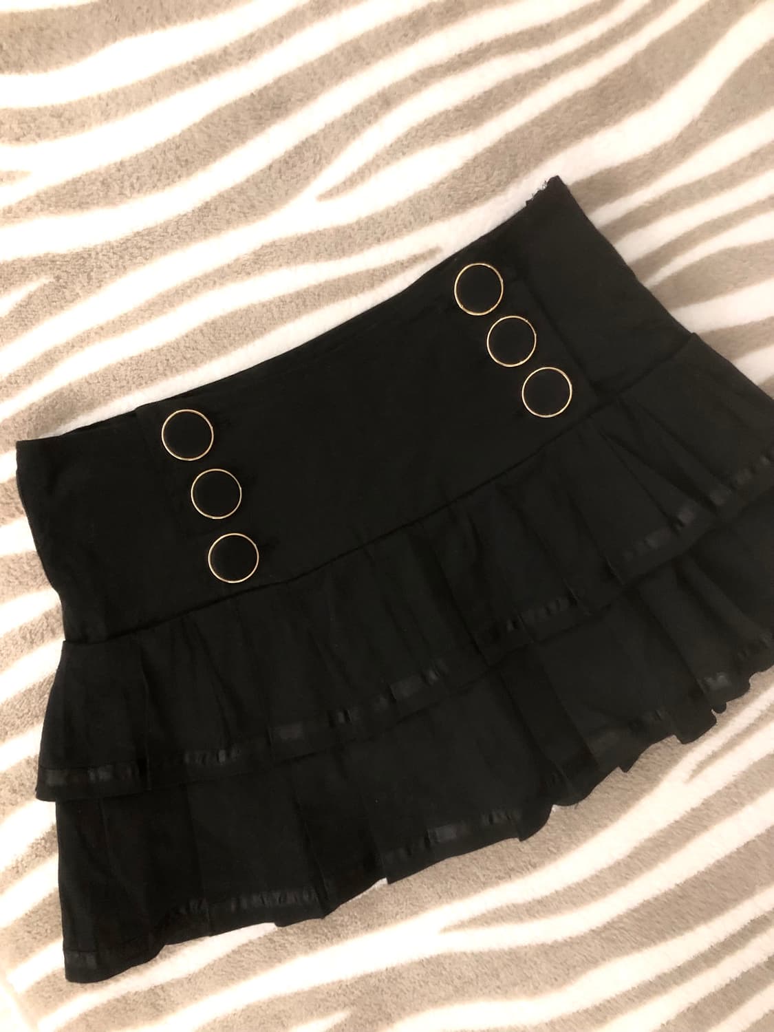 고스트오브할렘 가디건 트랄라라 tralala 금장 스커트 세트 갸루 오네 상품이미지5