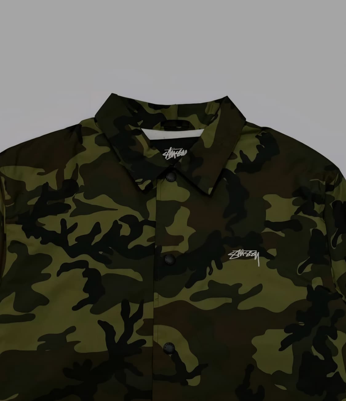 STUSSY camouflage coach jacket 상품이미지2