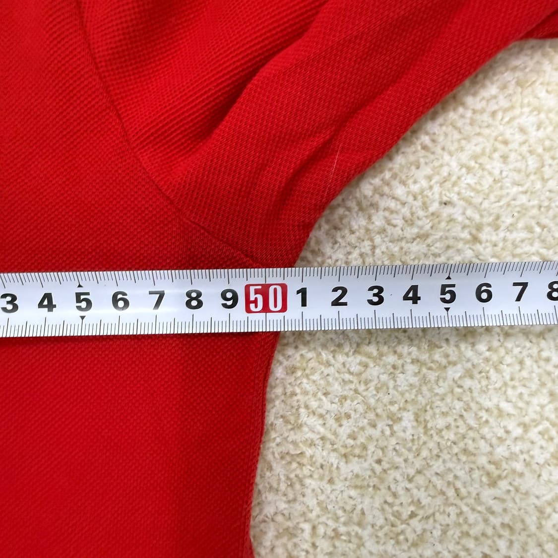 4 라코스테 레드 긴팔 폴로티 0225T1 상품이미지5