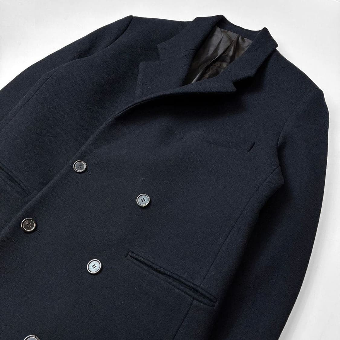 시스템 옴므 18FW 캐시미어 블렌드 더블 롱 코트 PR2149 상품이미지2