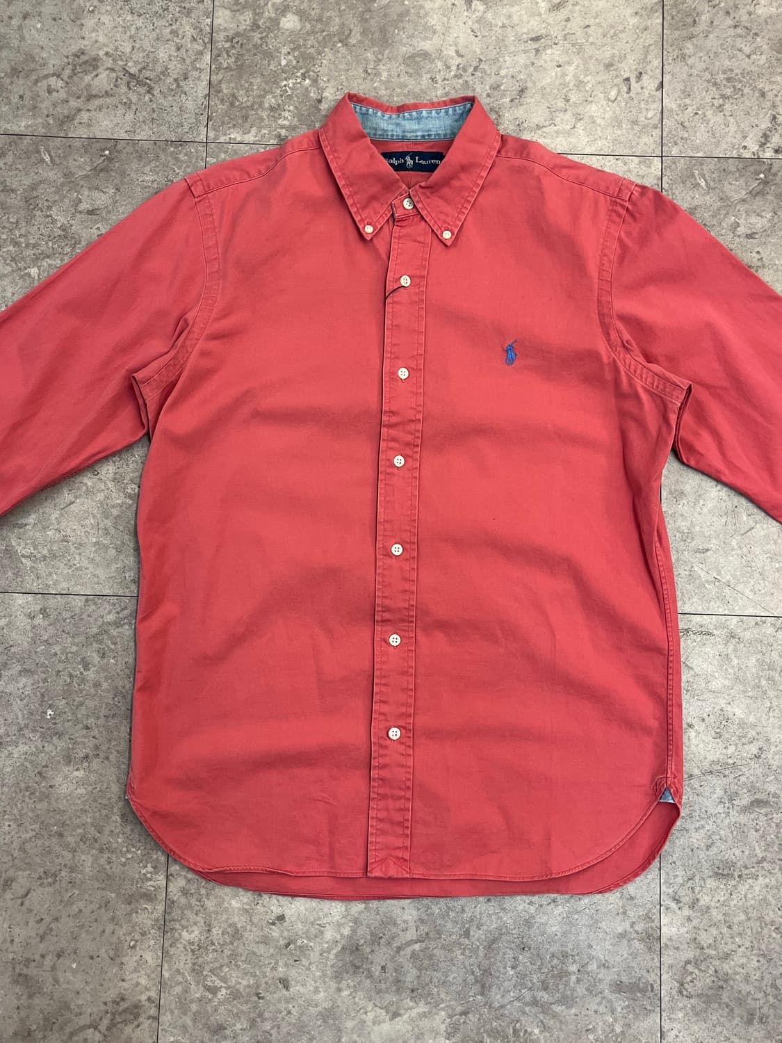 폴로 랄프로렌 셔츠 핑크 L #csz3676 상품이미지4