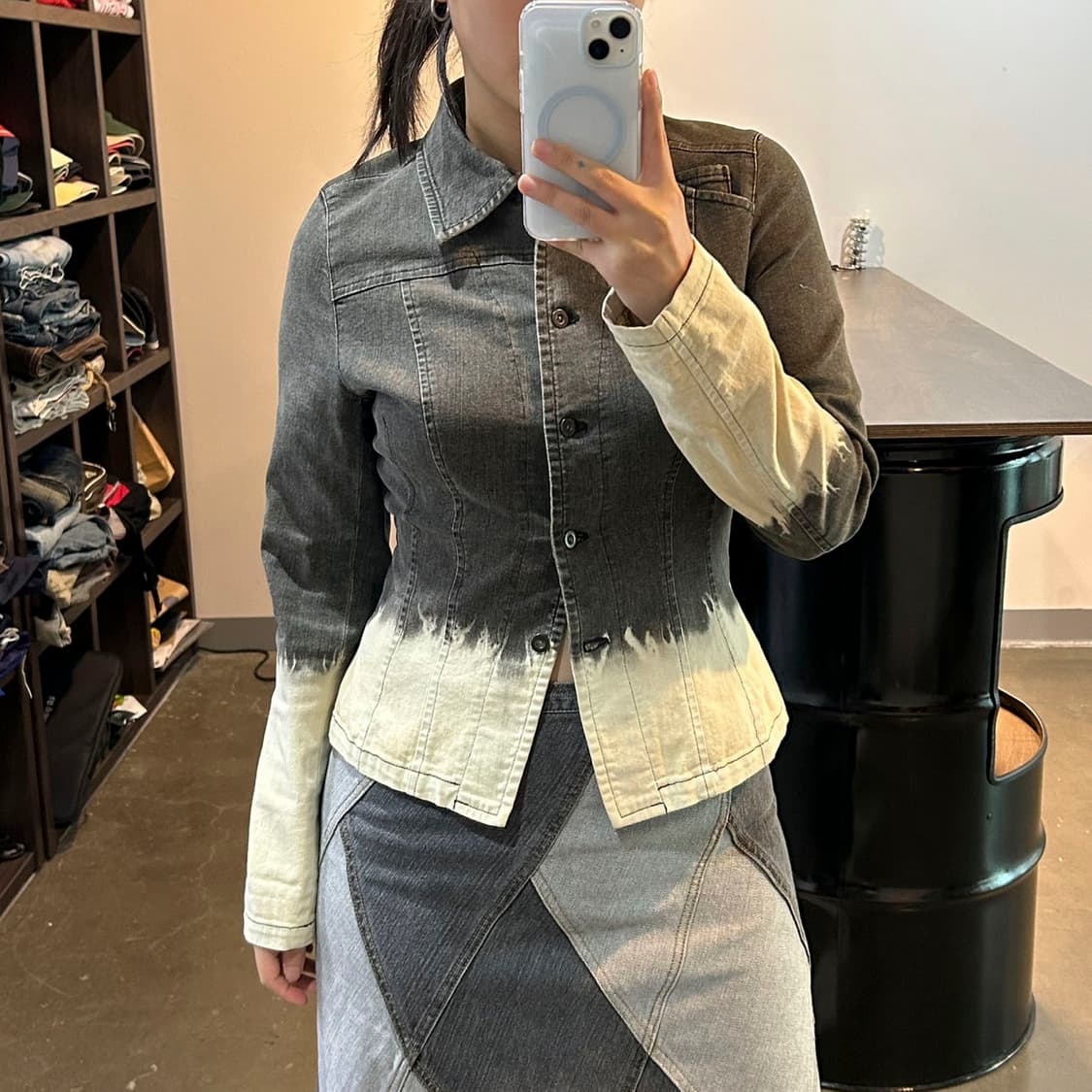 그런지 타이다이 자켓 상품이미지3